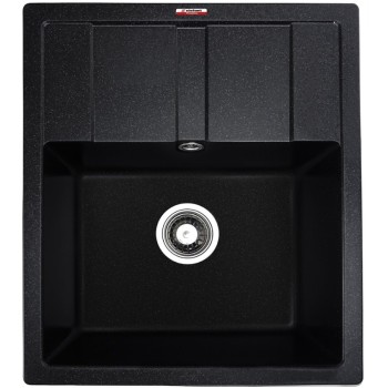 Chiuveta de bucătărie Elefant Premium Aria 5851, Negru matt 577x495 mm