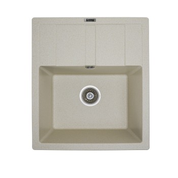 Chiuveta de bucătărie Elefant Premium Aria 5851, Nisip 577x495 mm