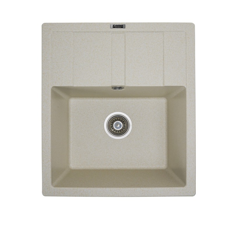 Chiuveta de bucătărie Elefant Premium Aria 5851, Nisip 577x495 mm
