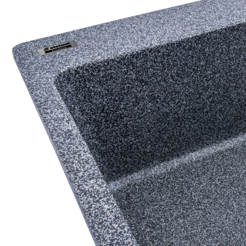 Chiuveta de bucatarie Elefant Premium Bogema, Grafit , 780 x 500 mm