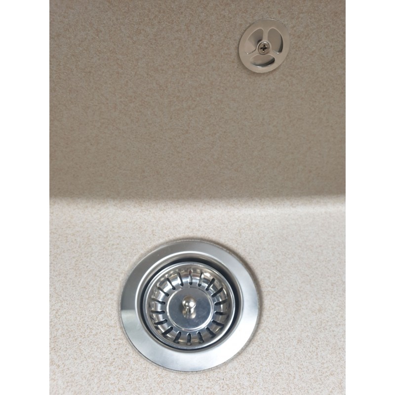 Chiuveta de bucatarie Elefant Premium Bogema, safari bej , 780 x 500 mm