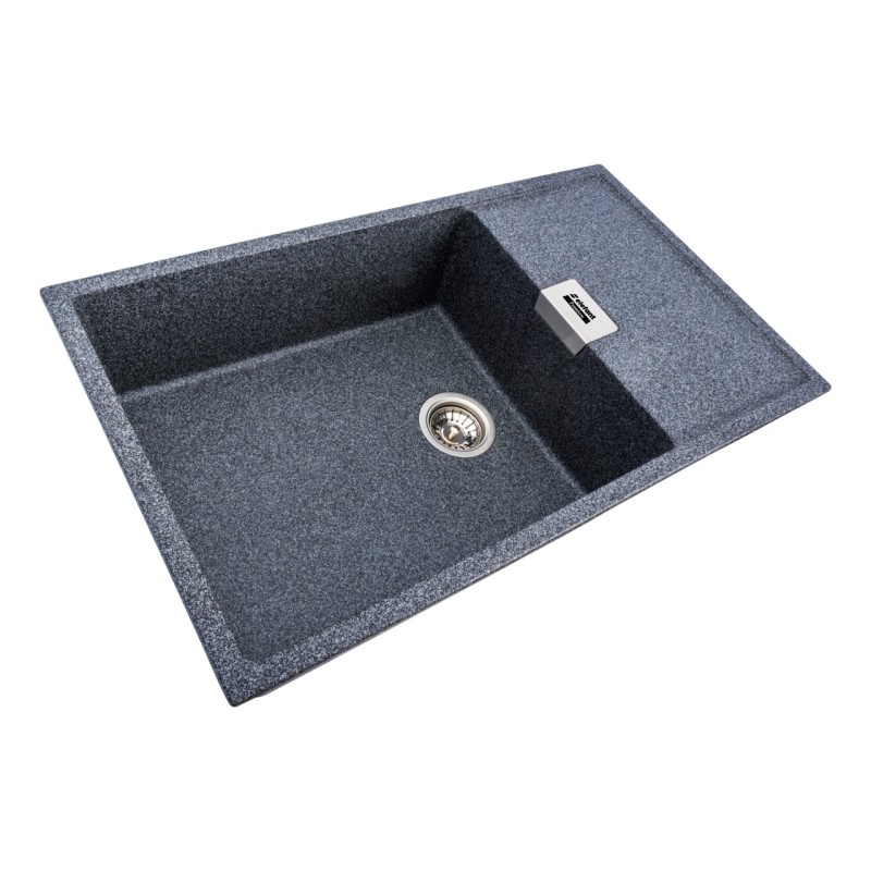 Chiuveta de bucatarie Elefant Premium Diamond Grafit , 856x500 mm