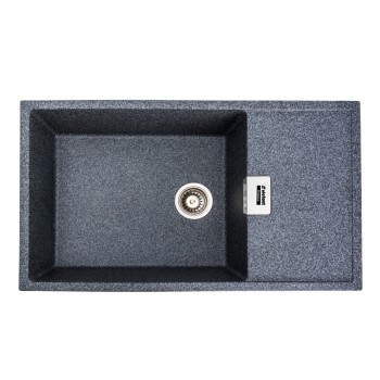 Chiuveta de bucatarie Elefant Premium Diamond Grafit , 856x500 mm