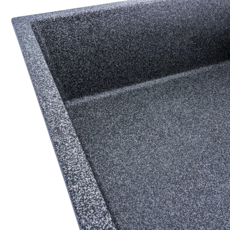 Chiuveta de bucatarie Elefant Premium Diamond Grafit , 856x500 mm