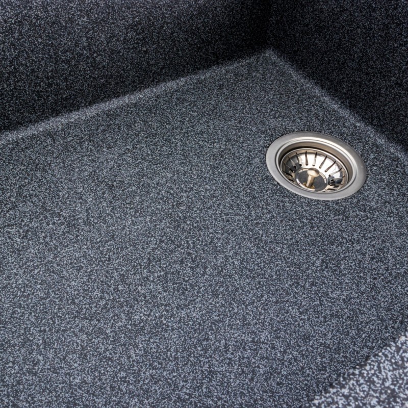 Chiuveta de bucatarie Elefant Premium Diamond Grafit , 856x500 mm