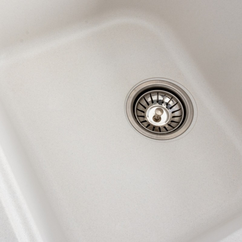 Chiuveta de bucătărie Elefant Premium Equatoria, Alb, 785x490 mm