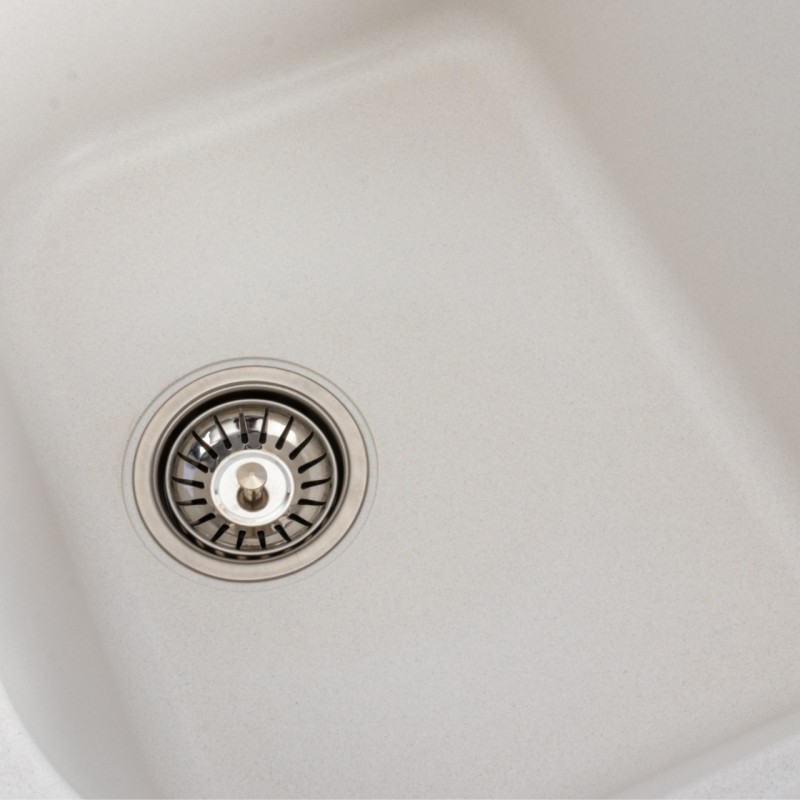 Chiuveta de bucătărie Elefant Premium Equatoria, Alb, 785x490 mm