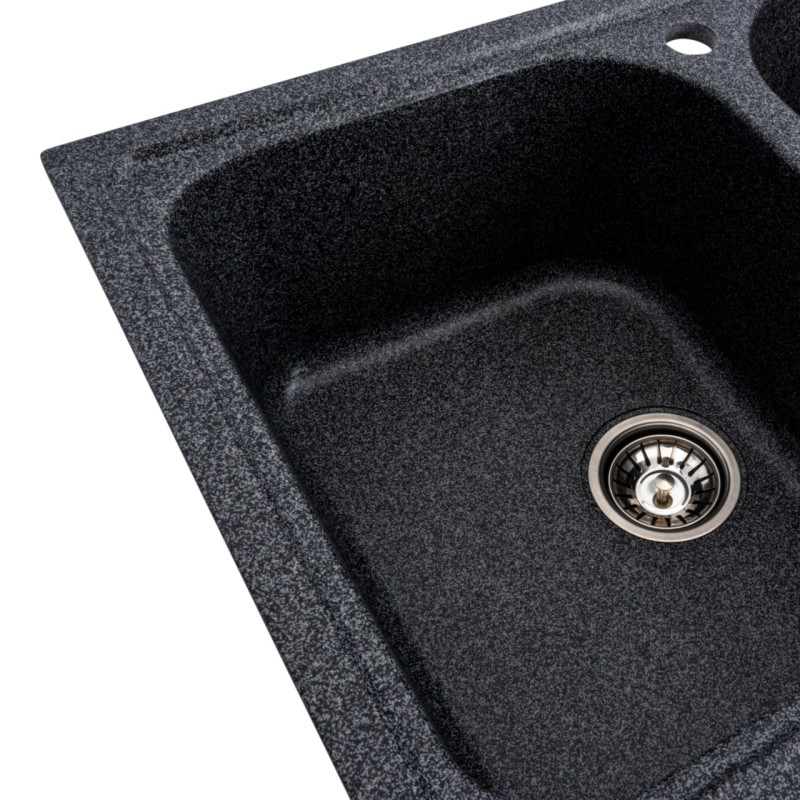 Chiuveta de bucătărie Elefant Premium Equatoria, Grafit , 785x490 mm