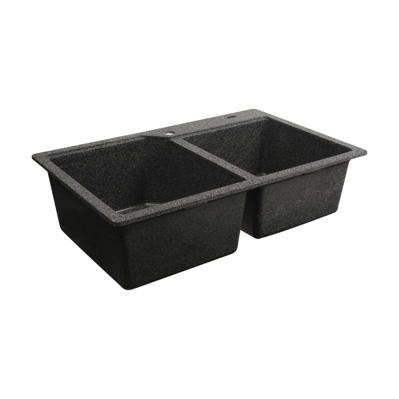 Chiuveta de bucătărie Elefant Premium Harmony , Grafit , 775x495/420 mm