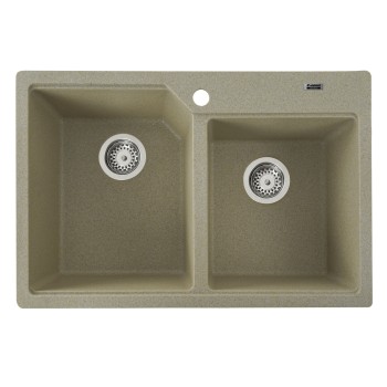 Chiuveta de bucătărie Elefant Premium Harmony , Nisip bej 775x495/420 mm