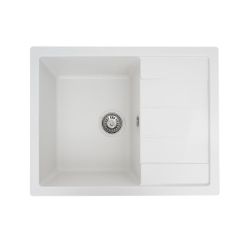 Chiuveta de bucătărie Elefant Premium Intenso , Alb 465x340 mm