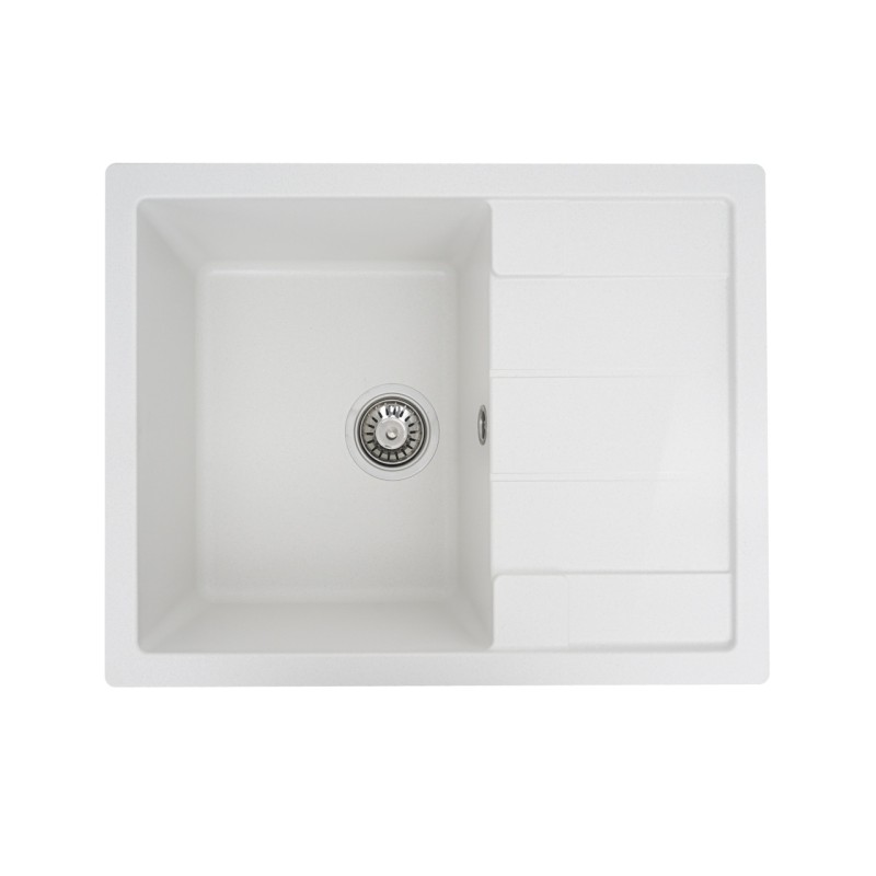 Chiuveta de bucătărie Elefant Premium Intenso , Alb 465x340 mm