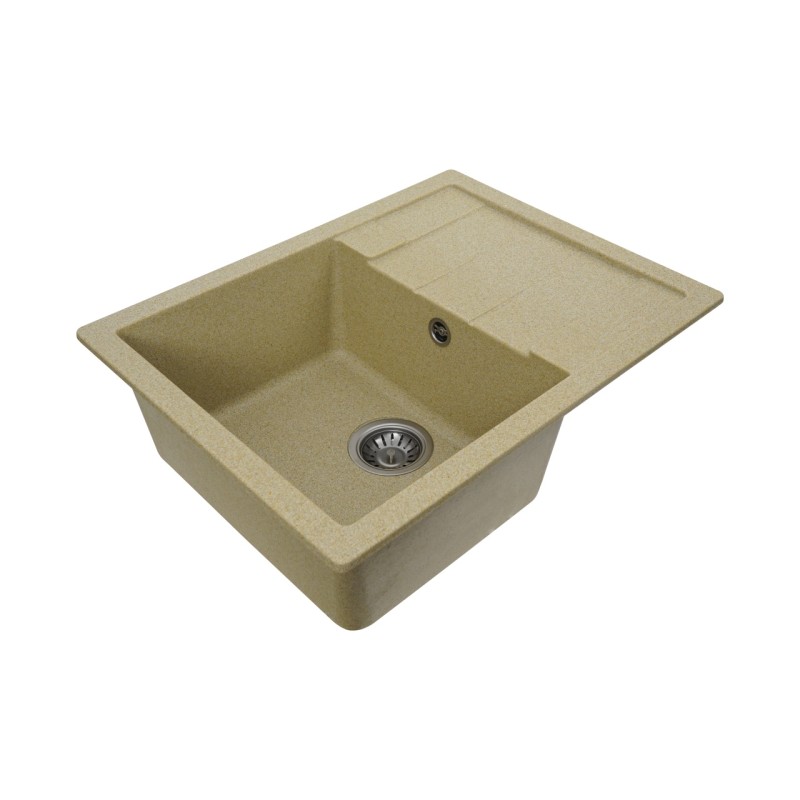 Chiuveta de bucătărie Elefant Premium Intenso , Bej 465x340 mm