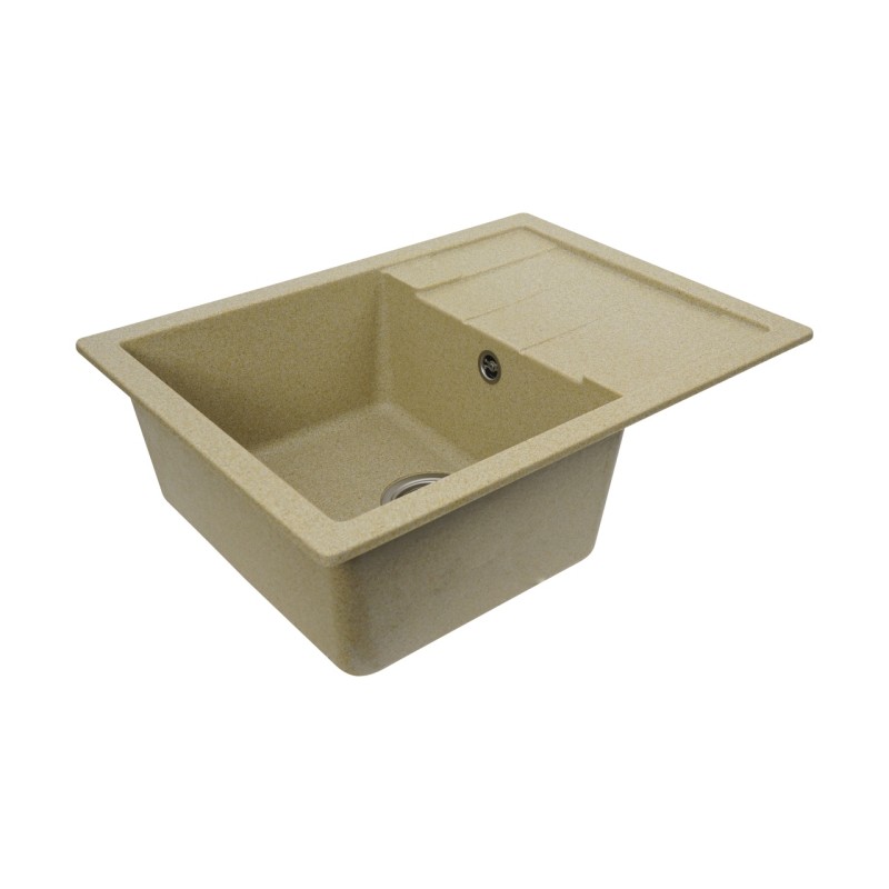 Chiuveta de bucătărie Elefant Premium Intenso , Bej 465x340 mm