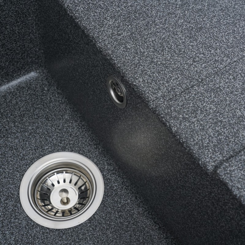 Chiuveta de bucătărie Elefant Premium Intenso , Grafit 465x340 mm