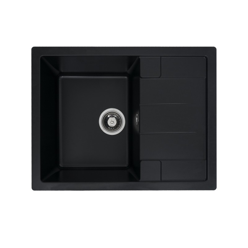 Chiuveta de bucătărie Elefant Premium Intenso , Negru 465x340 mm