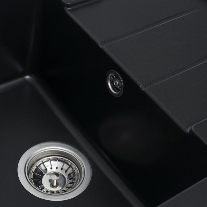 Chiuveta de bucătărie Elefant Premium Intenso , Negru 465x340 mm