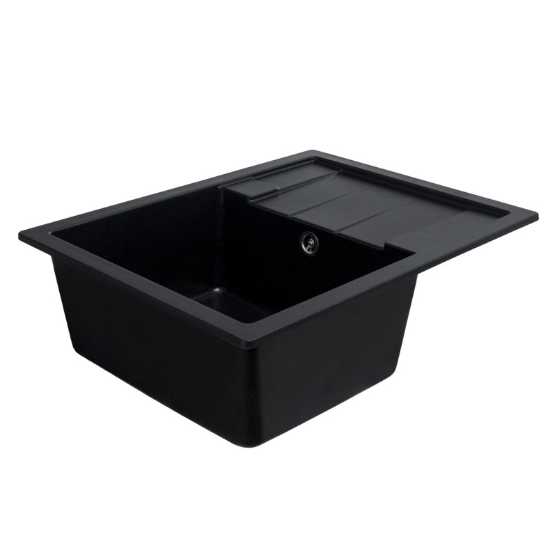 Chiuveta de bucătărie Elefant Premium Intenso , Negru metalic 465x340 mm