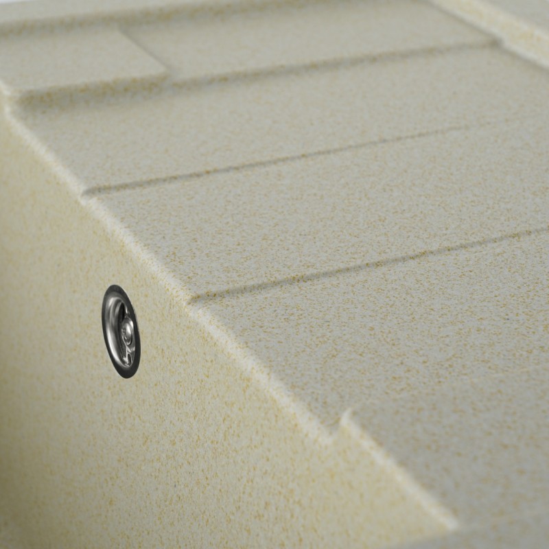 Chiuveta de bucătărie Elefant Premium Intenso , Nisip 465x340 mm