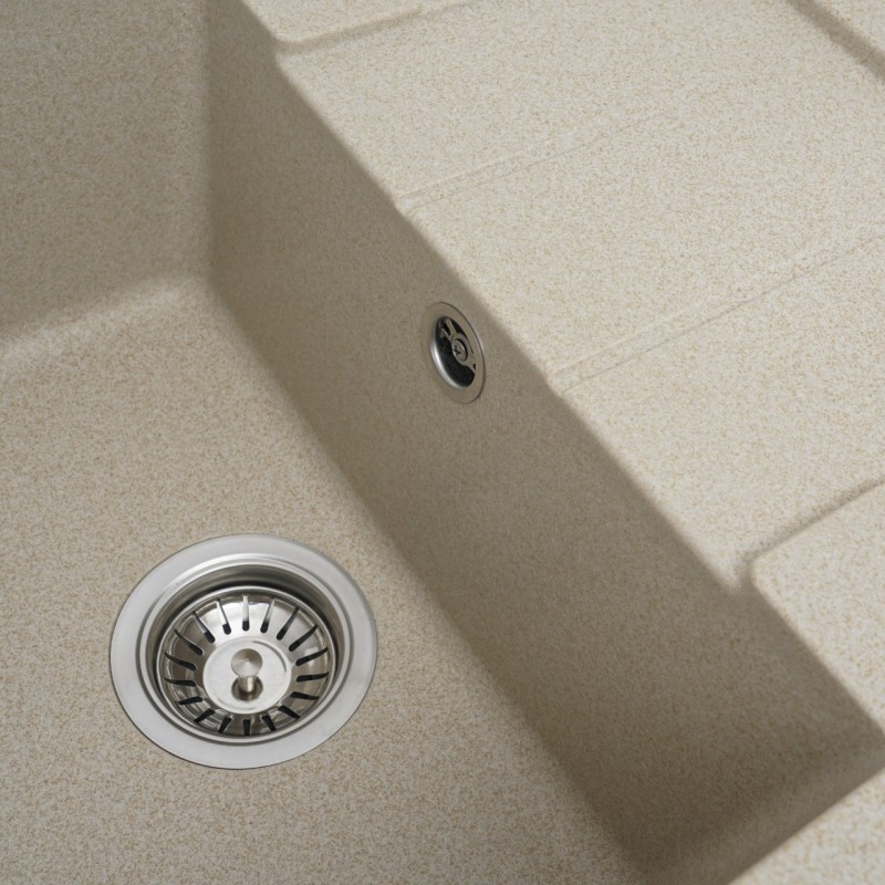 Chiuveta de bucătărie Elefant Premium Intenso , Safari bej 465x340 mm