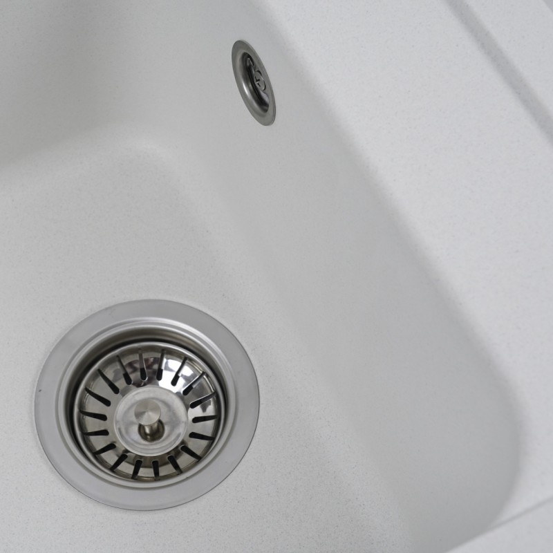 Chiuveta de bucătărie Elefant Premium Korrado ,Alb, 497x398 mm