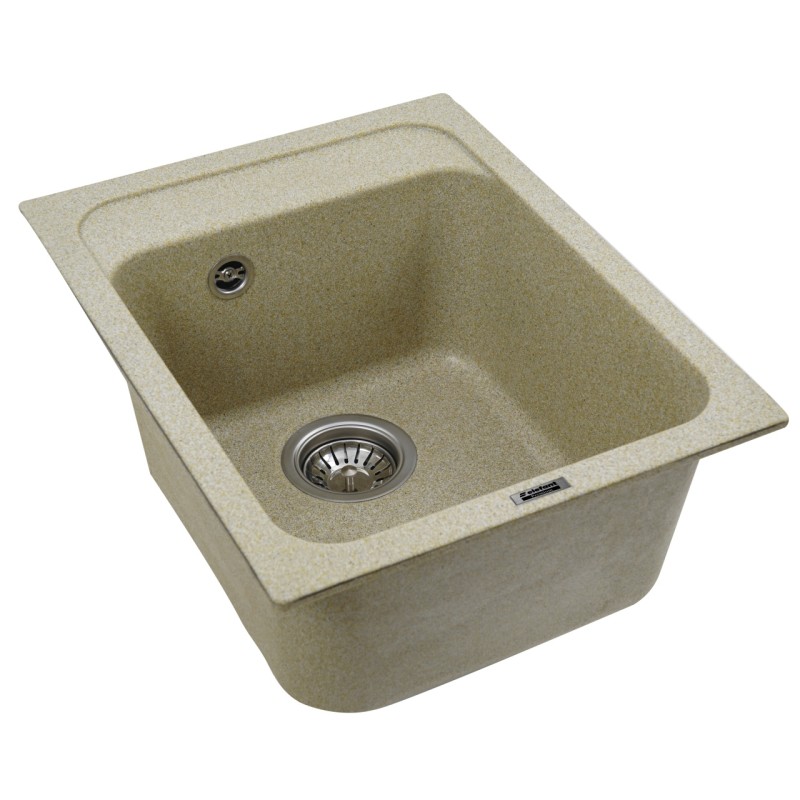 Chiuveta de bucătărie Elefant Premium Korrado, bej, 497x398 mm