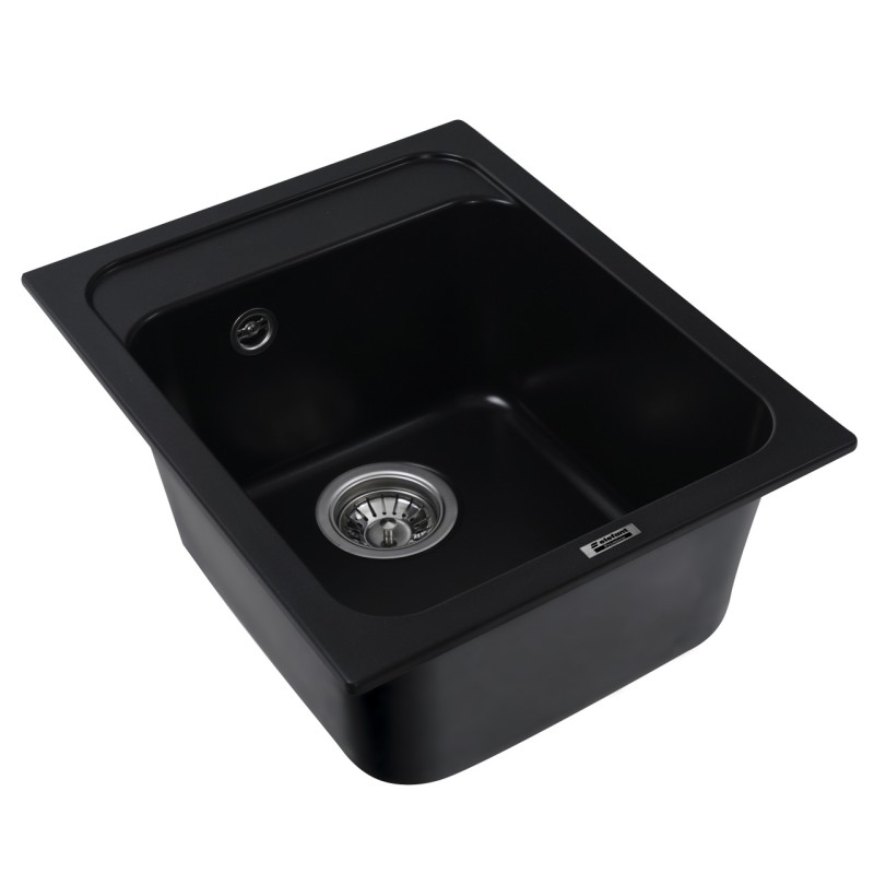 Chiuveta de bucătărie Elefant Premium Korrado ,Negru 497x398 mm