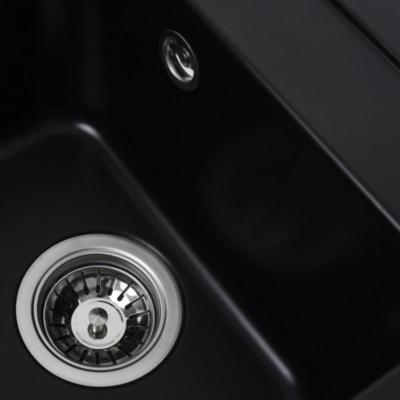 Chiuveta de bucătărie Elefant Premium Korrado ,Negru 497x398 mm