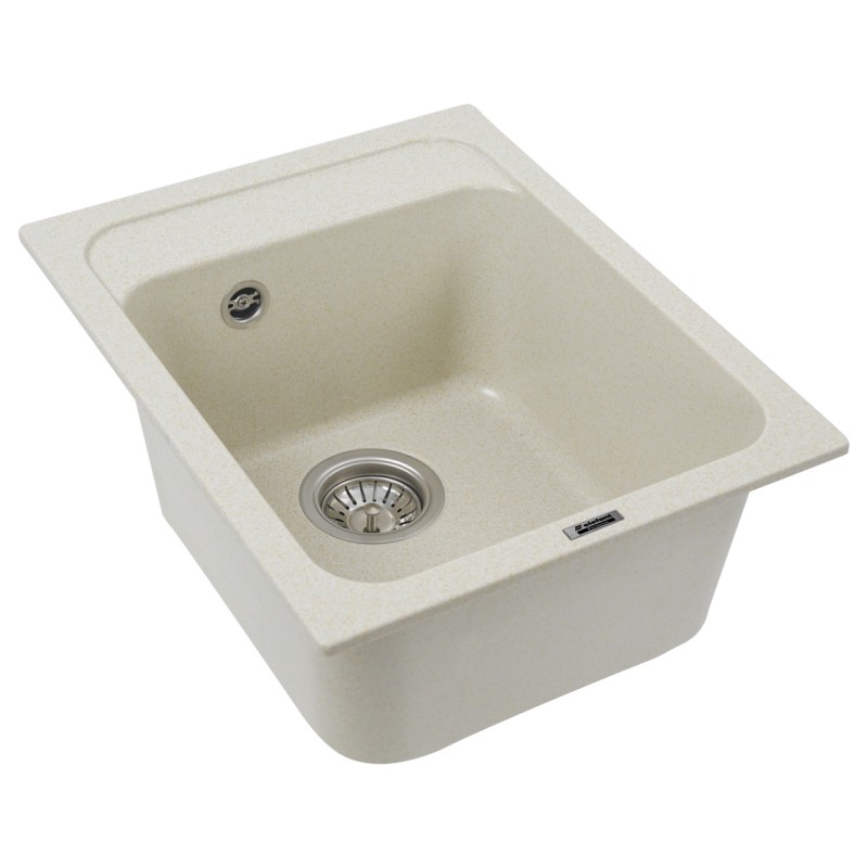 Chiuveta de bucătărie Elefant Premium Korrado , Nisip 497x398 mm