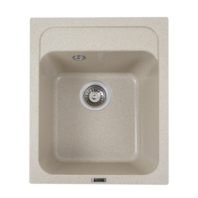 Chiuveta de bucătărie Elefant Premium Korrado , Safari bej, 497x398 mm