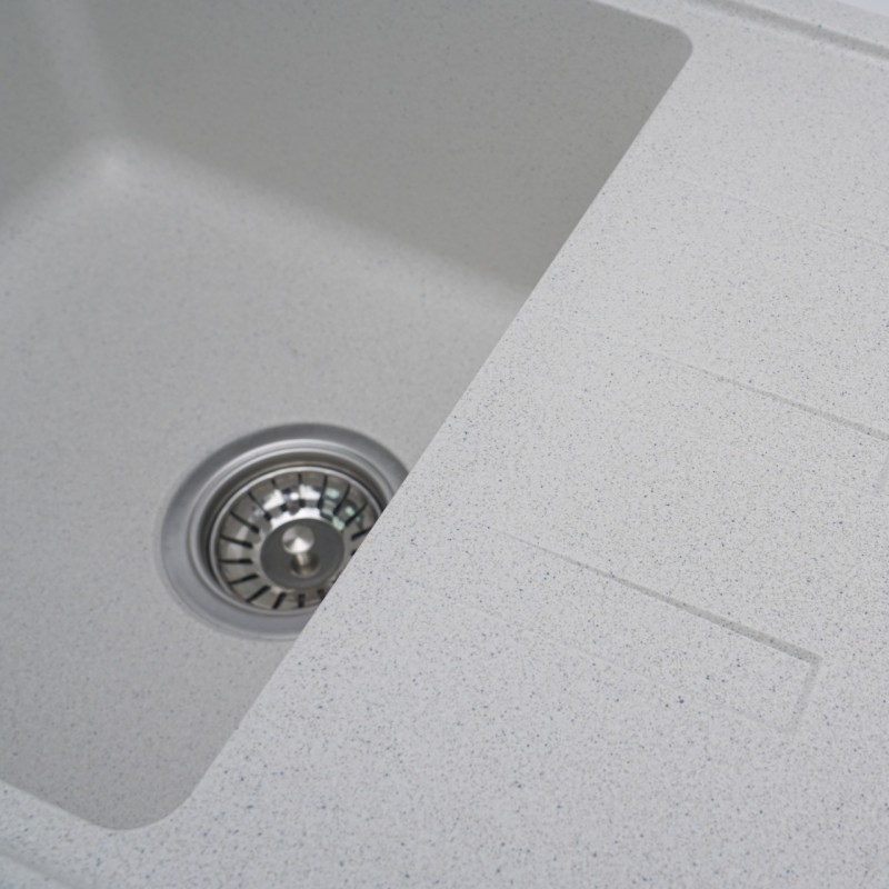 Chiuveta de bucătărie Elefant Premium Liana , Alb 430x620 mm