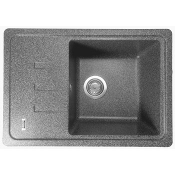 Chiuveta de bucătărie Elefant Premium Liana , Grafit, 430x620 mm