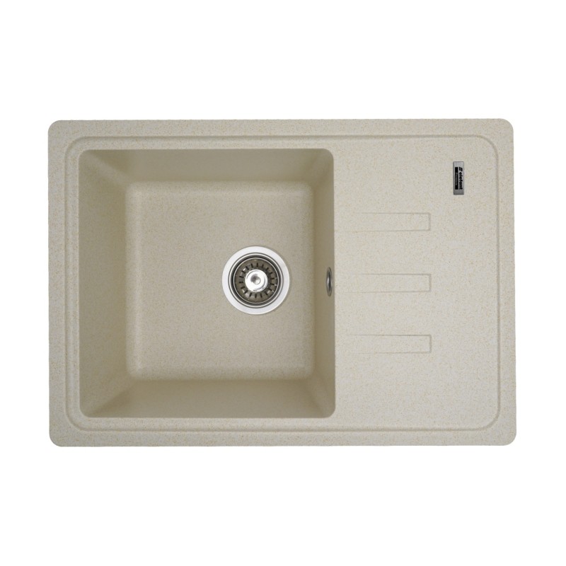 Chiuveta de bucătărie Elefant Premium Liana , Nisip bej, 430x620 mm