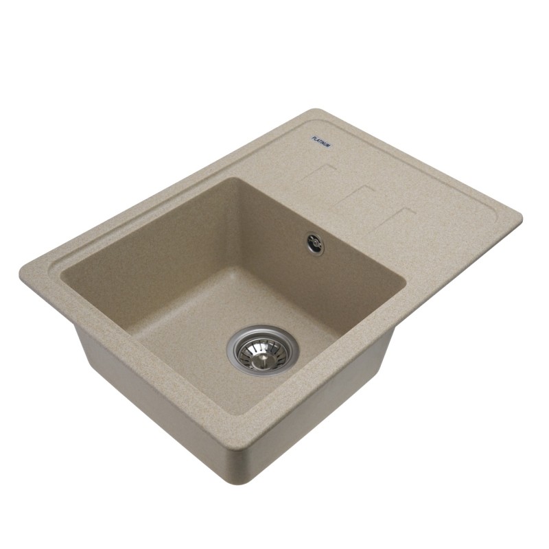 Chiuveta de bucătărie Elefant Premium Liana , Safari bej, 430x620 mm