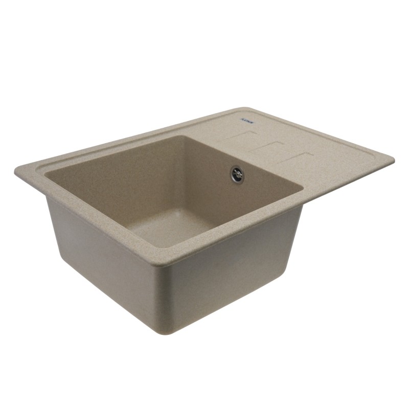 Chiuveta de bucătărie Elefant Premium Liana , Safari bej, 430x620 mm