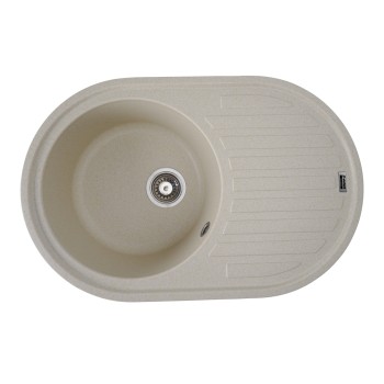 Chiuveta de bucătărie Elefant Premium Lira, Nisip , 496x767 mm