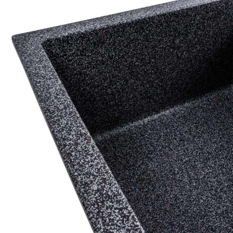 Chiuveta de bucătărie Elefant Premium Lotus, Grafit , 650x500 mm