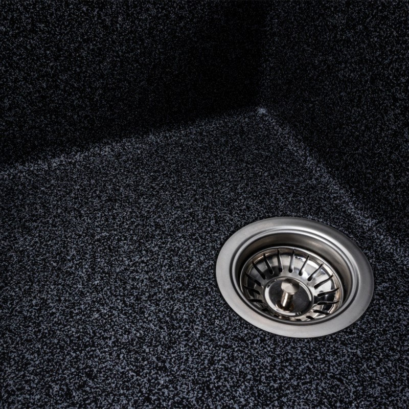 Chiuveta de bucătărie Elefant Premium Lotus, Grafit , 650x500 mm