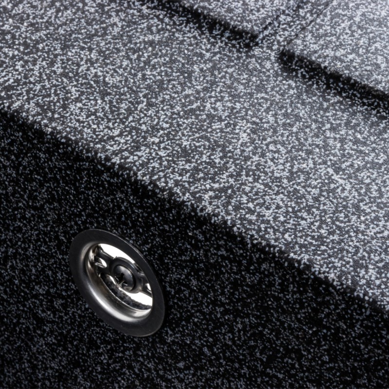 Chiuveta de bucătărie Elefant Premium Lotus, Grafit , 650x500 mm