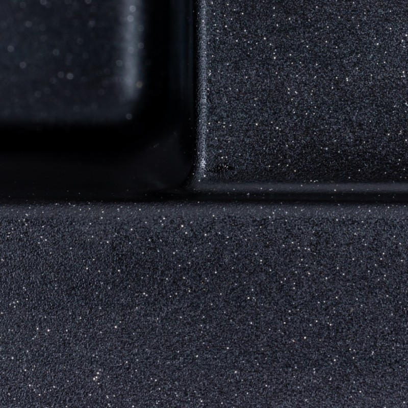 Chiuveta de bucatarie Elefant Premium Lotus Negru metalic , 650x500 mm