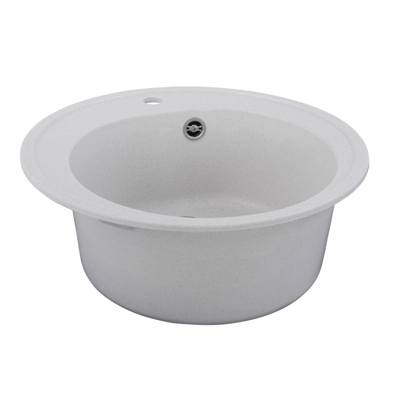 Chiuveta de bucătărie Elefant Premium Luna, Alb , 510 mm