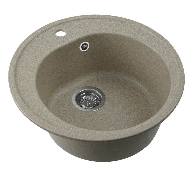 Chiuveta de bucătărie Elefant Premium Luna, Bej , 510 mm