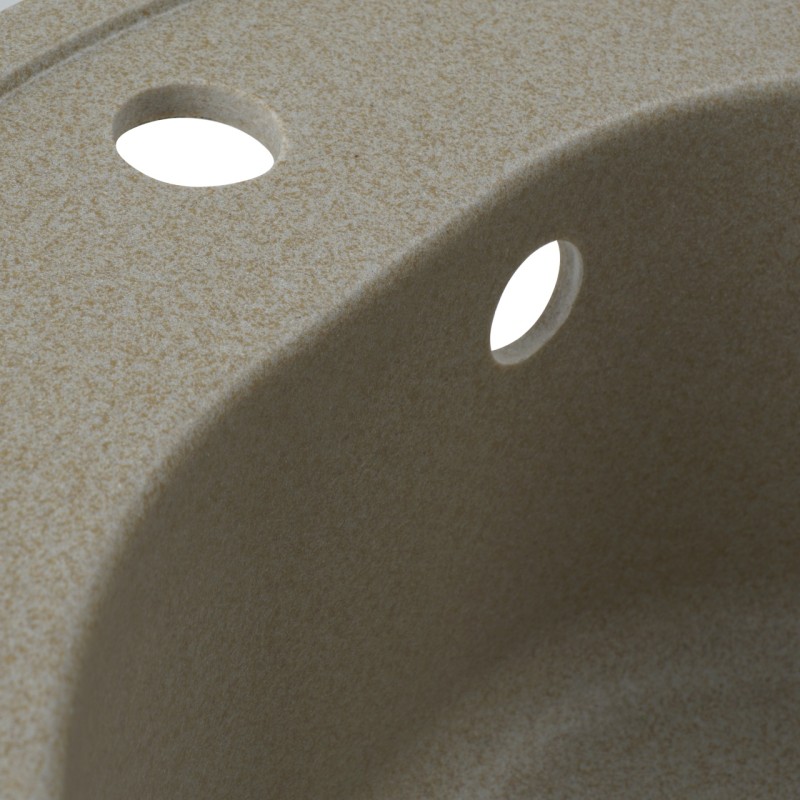 Chiuveta de bucătărie Elefant Premium Luna, Bej , 510 mm