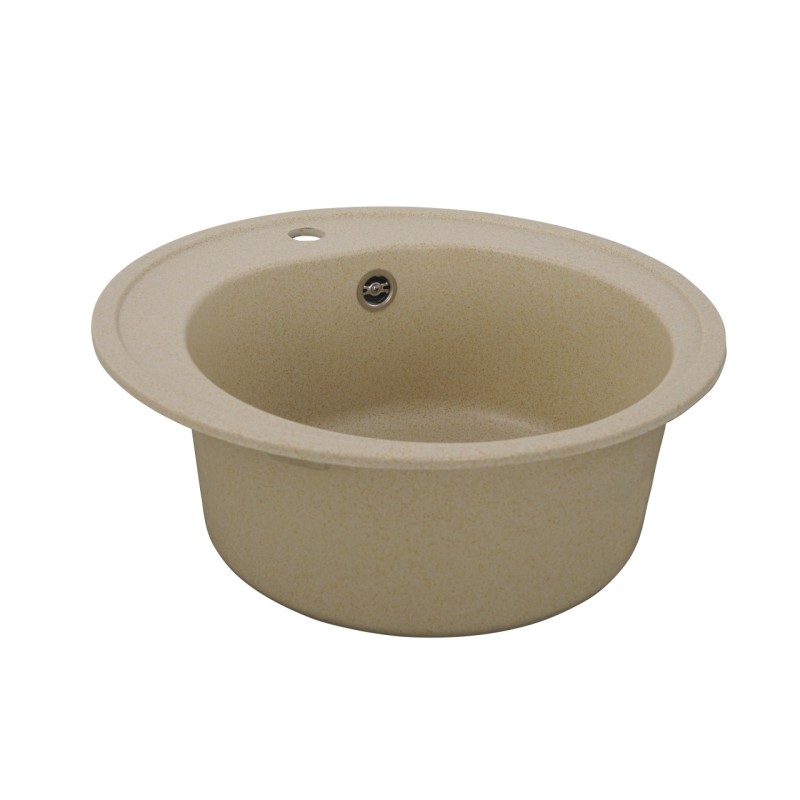 Chiuveta de bucătărie Elefant Premium Luna, Nisip , 510 mm