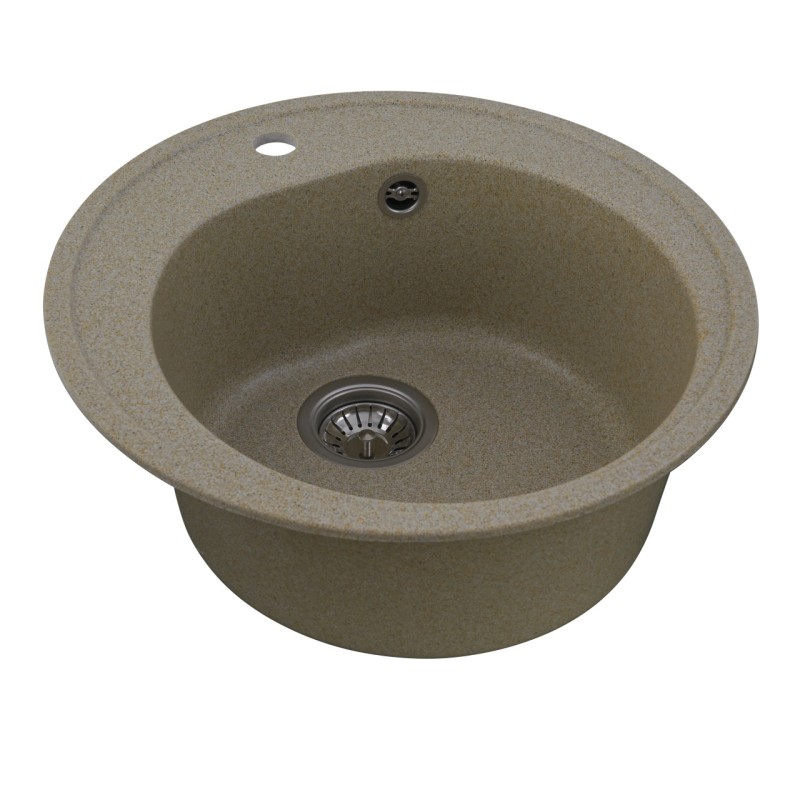 Chiuveta de bucătărie Elefant Premium Luna, Safari bej , 510 mm