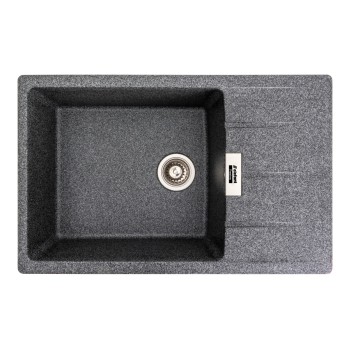 Chiuveta de bucatarie Elefant Premium Roma Grafit,775x500 mm