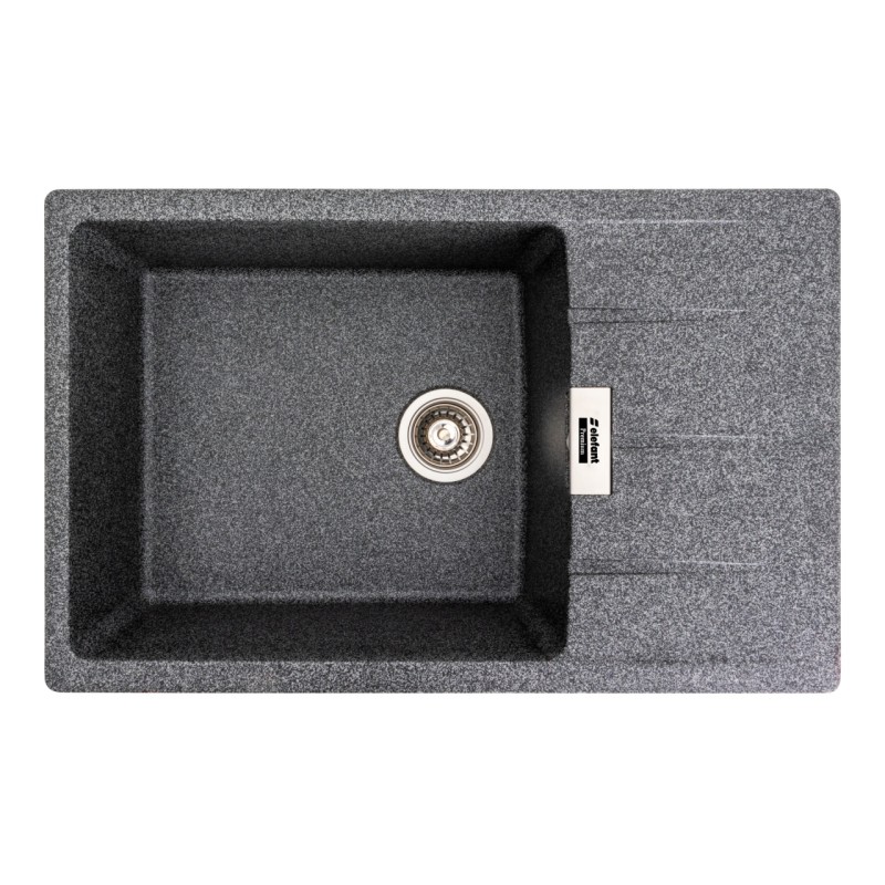 Chiuveta de bucatarie Elefant Premium Roma Grafit,775x500 mm