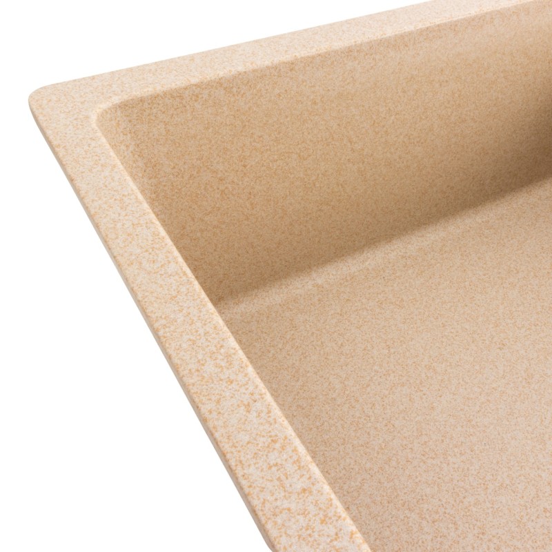 Chiuveta de bucatarie Elefant Premium Roma Safari bej,775x500 mm