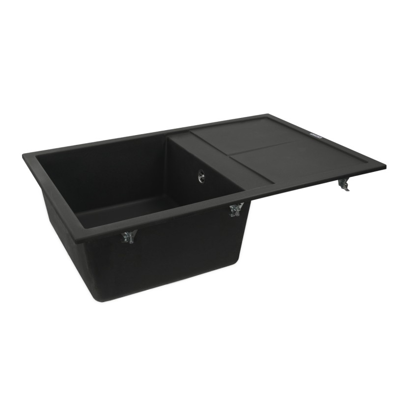 Chiuveta de bucatarie Elefant Premium Selena Negru 785x495mm