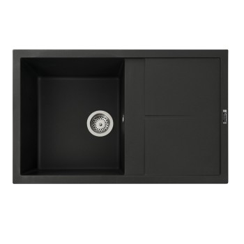 Chiuveta de bucatarie Elefant Premium Selena Negru metalic 785x495mm